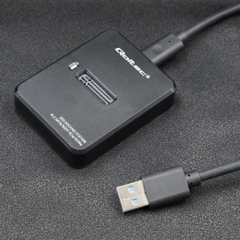 QOLTEC STACJA DOKUJĄCA DYSKÓW SSD M.2 SATA/PCIE - Galeria zdjęcie 4