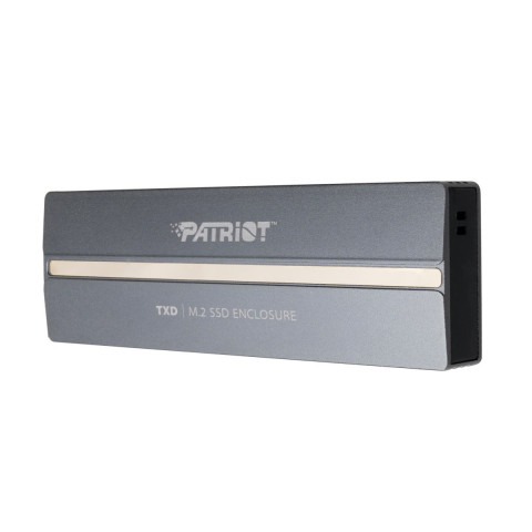 Patriot TXD obudowa USB3.2 do SSD M.2 NVMe 1.3, do 8TB - Aluminium - Galeria zdjęcie 2