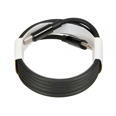 IBOX KABEL IKUTCS1B USB-C 60W SILICON 1M BLACK - Galeria zdjęcie 4