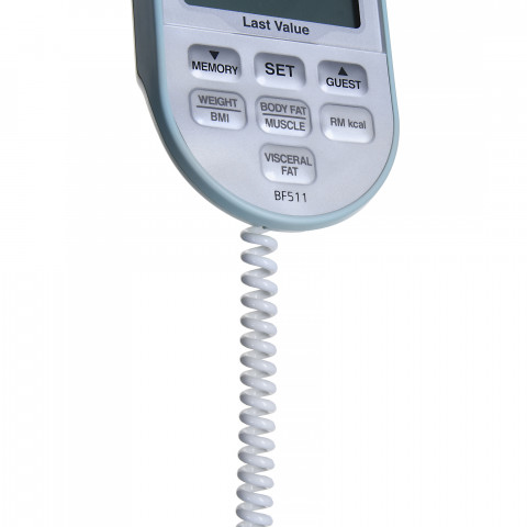 Waga z analizatorem składu ciała Omron Body Comp Monitor BF511 Turq HBF-511T-E - Galeria zdjęcie 10