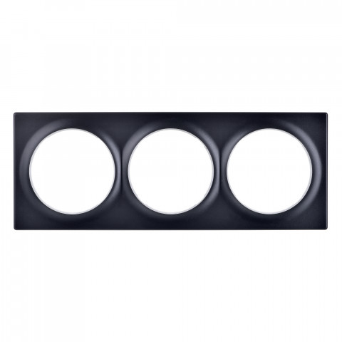 Fibaro Ramka ozdobna potrójna antra FG-Wx-PP-0004-8 - Galeria zdjęcie 1