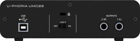Behringer UMC22 - Interfejs audio USB - Galeria zdjęcie 3