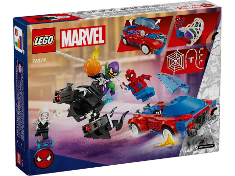LEGO Super Heroes 76279 Wyścigówka Spider-Mana i Zielony Goblin - Galeria zdjęcie 2