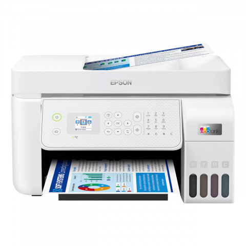 Urz. wielofunkcyjne Epson EcoTank L5316 WiFi BIALY - Galeria zdjęcie 1