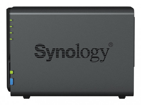 NAS Synology DS223; Tower; 2x (3.5" SATA HDD)/2.5" HDD SSD); Realtek RTD1619B;,2GB DDR4, 1x 1GbE RJ-45 - Galeria zdjęcie 4