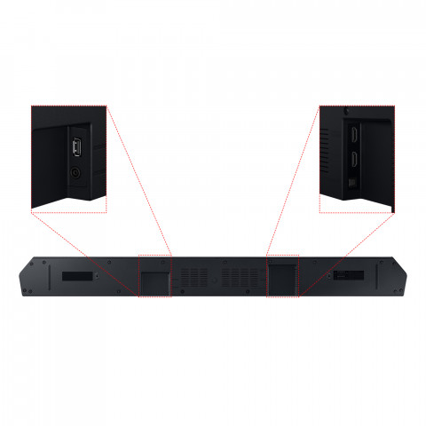 Soundbar Samsung HW-Q600C/EN 3.1.2 360W Dolby Atmos Czarny - Galeria zdjęcie 5