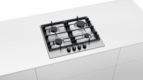 Płyta gazowa BOSCH PCP6A5B90 żeliwny ruszt - Galeria zdjęcie 2