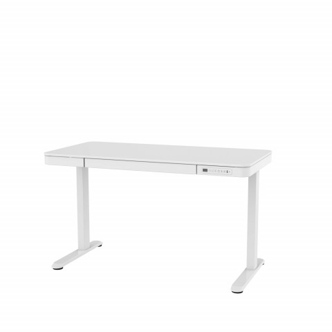 Zestaw Biurko TUCKANO białe + Fotel ergonomiczny GEMBIRD czarny - Galeria zdjęcie 14
