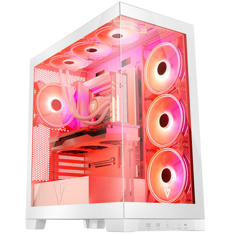 MODECOM OBUDOWA VOLCANO SPACE APEX ARGB MIDI WHITE - Galeria zdjęcie 9