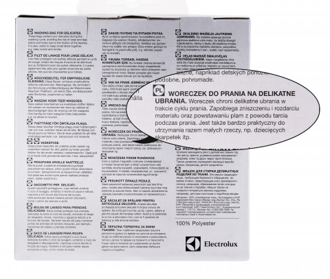 Woreczki do prania ELECTROLUX E4WSWB41 - Galeria zdjęcie 4