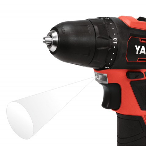 Wiertarko-wkrętarka YT-82901 AKU 12V YATO - Galeria zdjęcie 5