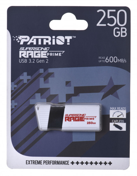 Patriot Rage Prime 600 MB/s 256GB USB 3.2 8k IOPs - Galeria zdjęcie 1