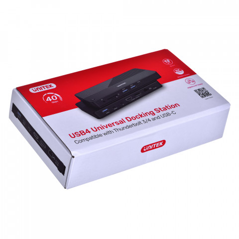 UNITEK STACJA DOKUJĄCA 12W1,USB 4,HDMI/DP 8K,SD,PD - Galeria zdjęcie 5