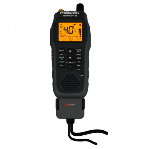CB Radio przenośne ręczne ASC PRESIDENT Randy III - Galeria zdjęcie 3