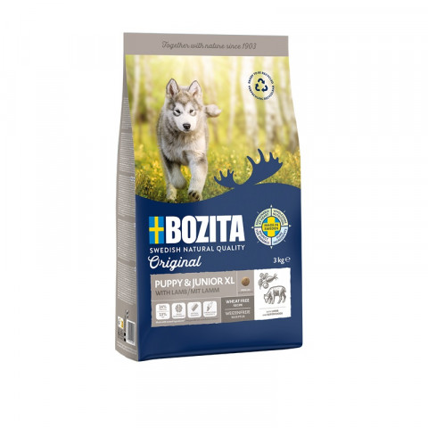 BOZITA Original Puppy & Junior XL Jagnięcina - sucha karma dla psa - 12kg - Galeria zdjęcie 1