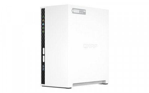 Qnap TS-233, Tower, 2 x 2.5"/3.5" SATA, ARM 2.0GHz Quad core, 2GB, 1 x 1GbE, External adapter (PSU) - Galeria zdjęcie 3