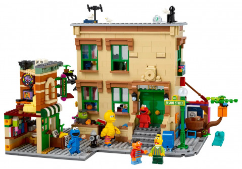 LEGO Ideas 21324 123 Ulica Sezamkowa - Galeria zdjęcie 3
