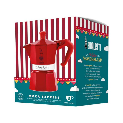 Bialetti kawiarka Winter Wonderland 3TZ czerwona - Galeria zdjęcie 6