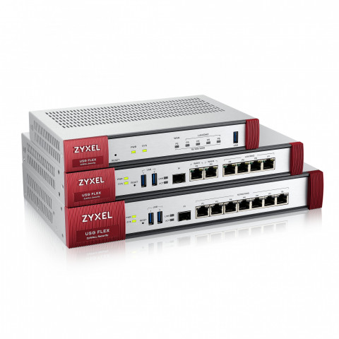 Firewall Zyxel USGFLEX100 1xWAN 4xLAN SPI firewall: 900 Mbps Max. IPsec VPN: 50 - Galeria zdjęcie 4