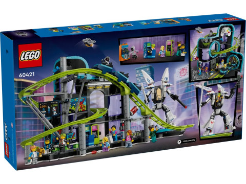 LEGO City 60421 Park Świat robotów z rollercoasterem - Galeria zdjęcie 2