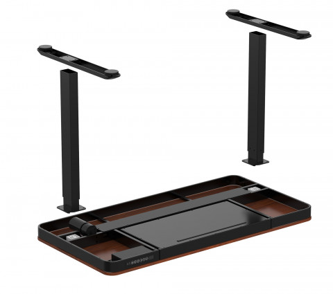 Zestaw Biurko TUCKANO czarny/orzech + Fotel ergonomiczny GEMBIRD czarny - Galeria zdjęcie 37