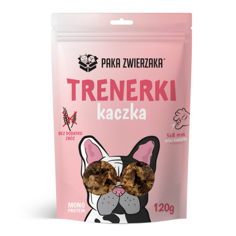 PAKA ZWIERZAKA Trenerki Kaczka - przysmak dla psa - 120g - Galeria zdjęcie 1