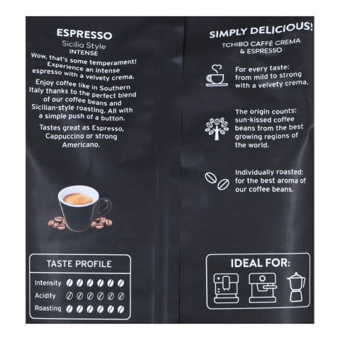 Kawa Ziarnista Tchibo Espresso Sicilia Style 1KG - Galeria zdjęcie 5