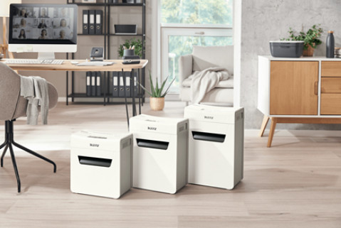 Leitz Niszczarka IQ Protect Premium 8X, P4, 8 kartek, 14 l kosz - Galeria zdjęcie 13