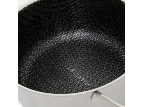 Garnek z pokrywką Kohersen Black Cube 24cm - Galeria zdjęcie 6