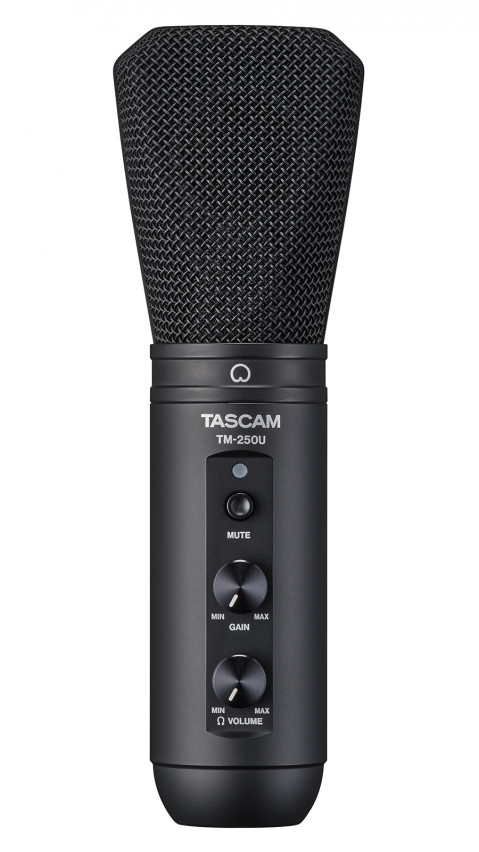 Tascam TM-250U - Mikrofon pojemnościowy do transmisji osobistych oraz komunikacji online - Galeria zdjęcie 1