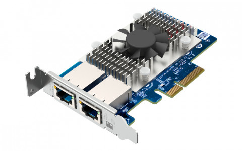 Qnap QXG-10G2T, 2x 10GbE, PCIe Gen3 x4, Low-profile - Galeria zdjęcie 5