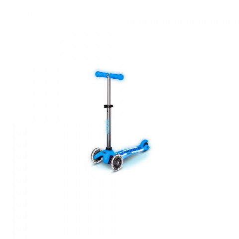 Hulajnoga Mini Micro Deluxe Glow LED Plus Glacier Aqua - Galeria zdjęcie 1
