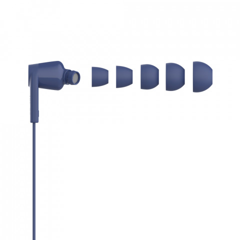 BELKIN SŁUCHAWKI PRZEWODOWE DOUSZNE USB-C, BLUE - Galeria zdjęcie 3