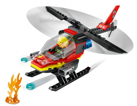 LEGO City 60411 Strażacki helikopter ratunkowy - Galeria zdjęcie 4