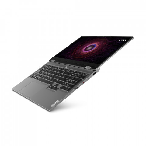 Lenovo LOQ 15ARP9 Ryzen 7 7435HS 15.6"FHD IPS 300nits AG 144Hz 16GB DDR5 4800 SSD1TB GeForce RTX 4070 8GB NoOS Luna Grey - Galeria zdjęcie 5