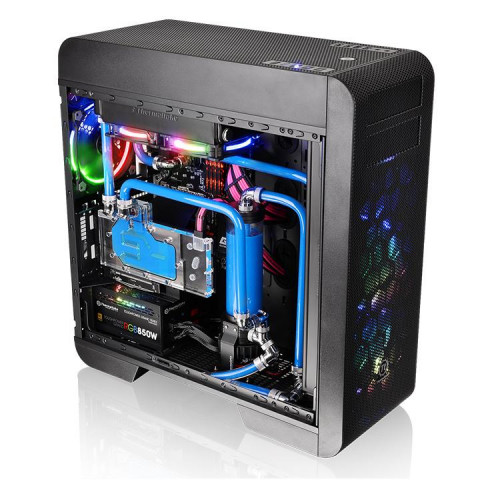 Obudowa Thermaltake Core V71 Tempered Glass - Black - Galeria zdjęcie 1