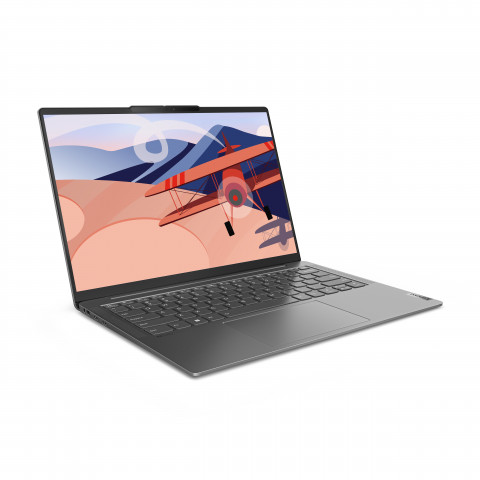 Lenovo Yoga Slim 6 14IRH8 i5-13500H 14" WUXGA OLED 400nits Glossy 60Hz 16GB Soldered LPDDR5x 5200 SSD512 Intel Iris Xe Graphics Win11 Storm Grey - Galeria zdjęcie 8