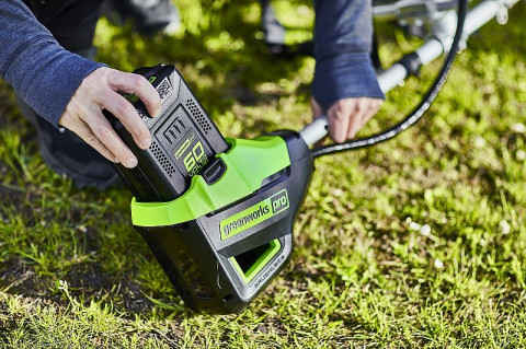 60V Podkaszarka/Kosa z uchwytem rowerowym GREENWORKS GD60BCB - 2108407 - Galeria zdjęcie 2