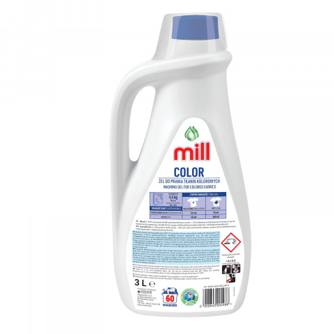 MILL Żel do prania KOLOR 3l, 60 prań - Galeria zdjęcie 2