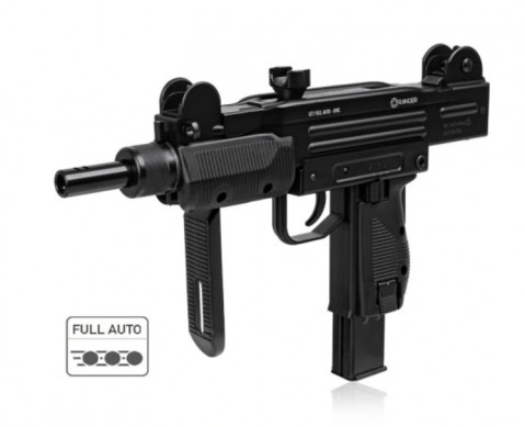Pistolet maszynowy wiatrówka RANGER UZ1 FULL AUTO BLOWBACK kal.4,5BBs 25-strz. METAL KWC - Galeria zdjęcie 12