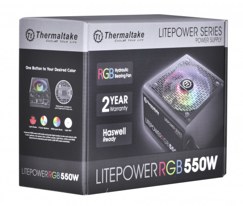 Zasilacz Thermaltake Litepower RGB 550W - Galeria zdjęcie 4