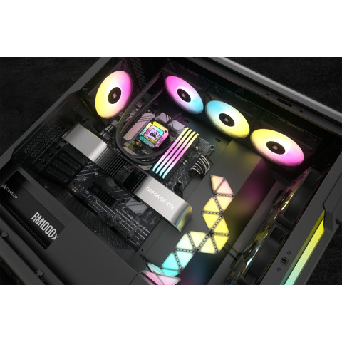 Corsair iCUE H150i ELITE CAPELLIX XT RGB 3x120mm (CW-9060070-WW) - Galeria zdjęcie 12