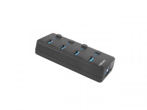 NATEC HUB USB 3.0 MANTIS 2 4-PORTY Z WŁ.+ZASILACZ - Galeria zdjęcie 4