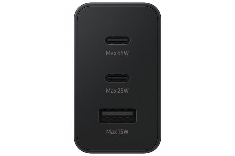 Samsung 65W Power Adapter Trio, Black - Galeria zdjęcie 3