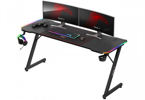 Biurko gamingowe Huzaro Hero 4.8 RGB - Galeria zdjęcie 3