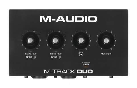 M-AUDIO M-Track DUO - Interfejs Audio USB - Galeria zdjęcie 3