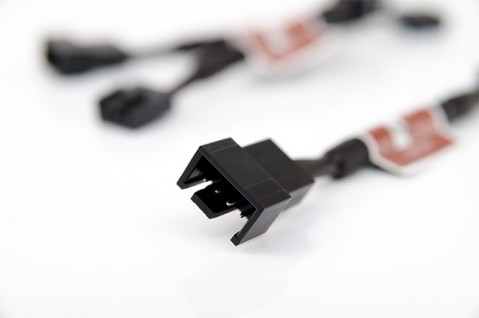Moc. NOCTUA NA-SRC7 3 szt Low-Noise Adaptors 4-Pin - Galeria zdjęcie 2