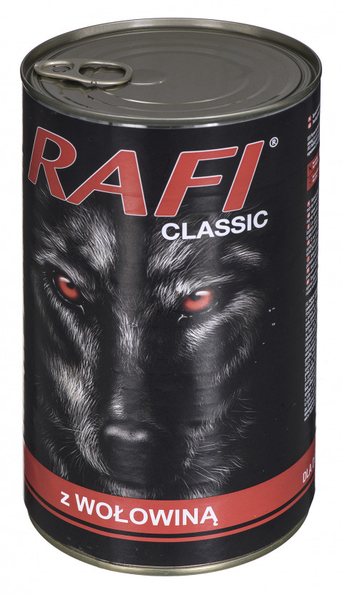 DOLINA NOTECI Rafi Classic z wołowiną - mokra karma dla psa - 1240 g - Galeria zdjęcie 2