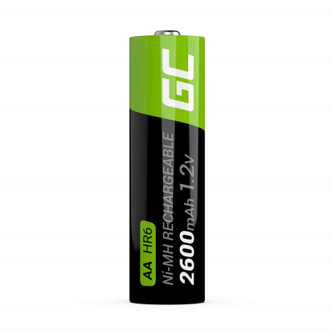 GREEN CELL AKUMULATORKI PALUSZKI 4X AA R6 2600MAH - Galeria zdjęcie 3