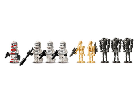 LEGO Star Wars 75372 Zestaw bitewny z żołnierzem armii klonów™ i droidem bojowym™ - Galeria zdjęcie 6